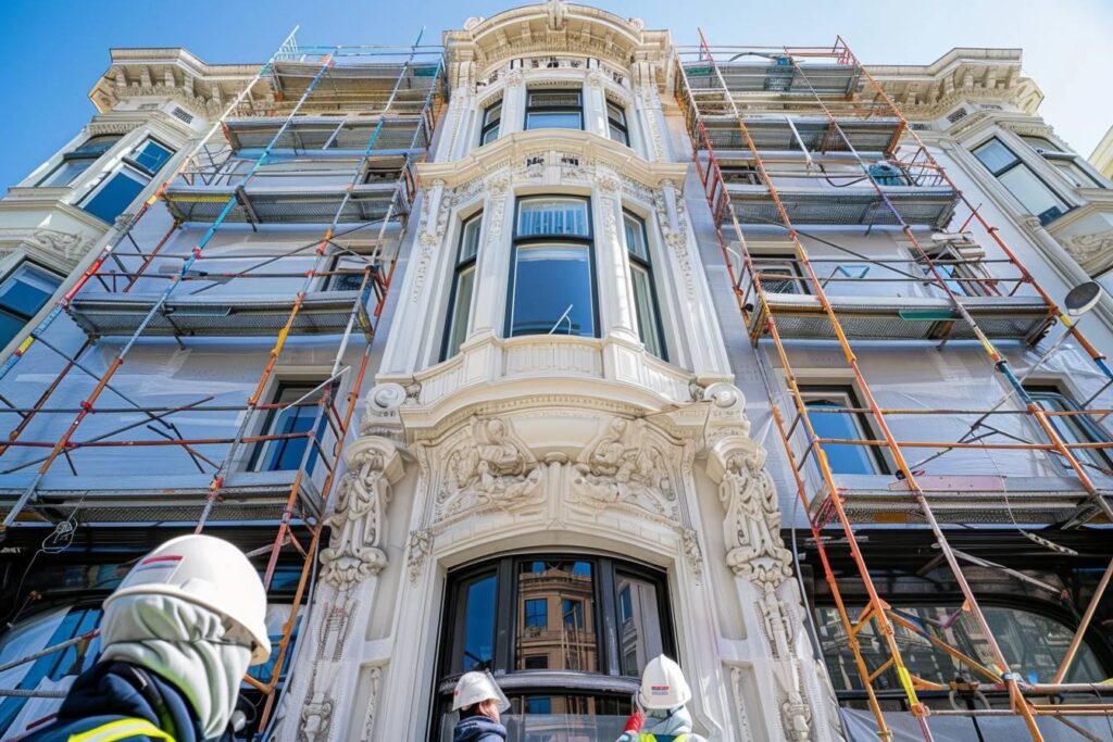 Le ravalement de façade d’un immeuble : prix et conseils